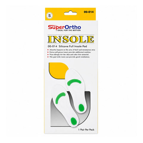 SO O0-014 SILICONE FULL INSOLE PAD
