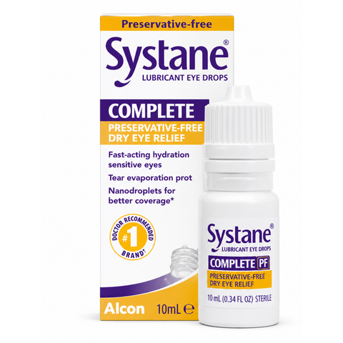 SYSTANE COMPLETE PF  EYE DROPS 10ML