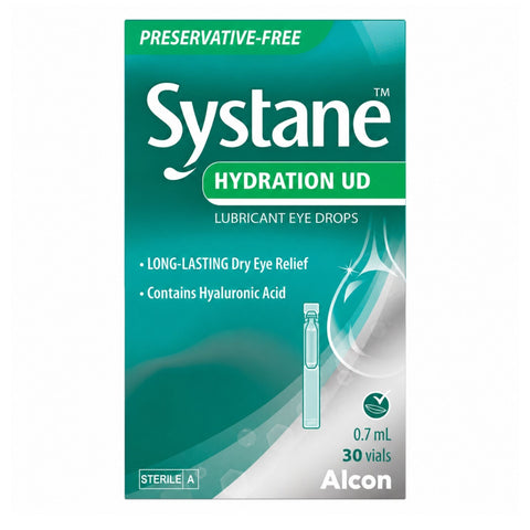 SYSTANE HYDRATION UD EYE DROPS 30 VIALS