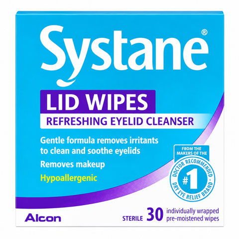 SYSTANE LID WIPES 30PCS
