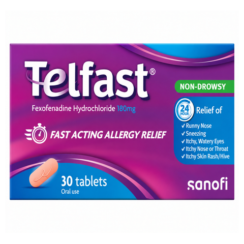 TELFAST TABLET 180MG 30PC