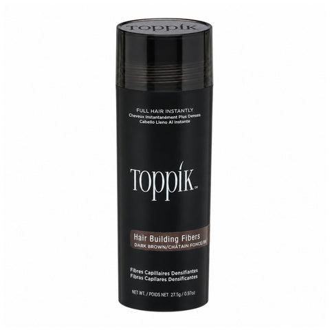 TOPPIK HAIR BUILDING FIBERS DARK BROWN 27.5GM