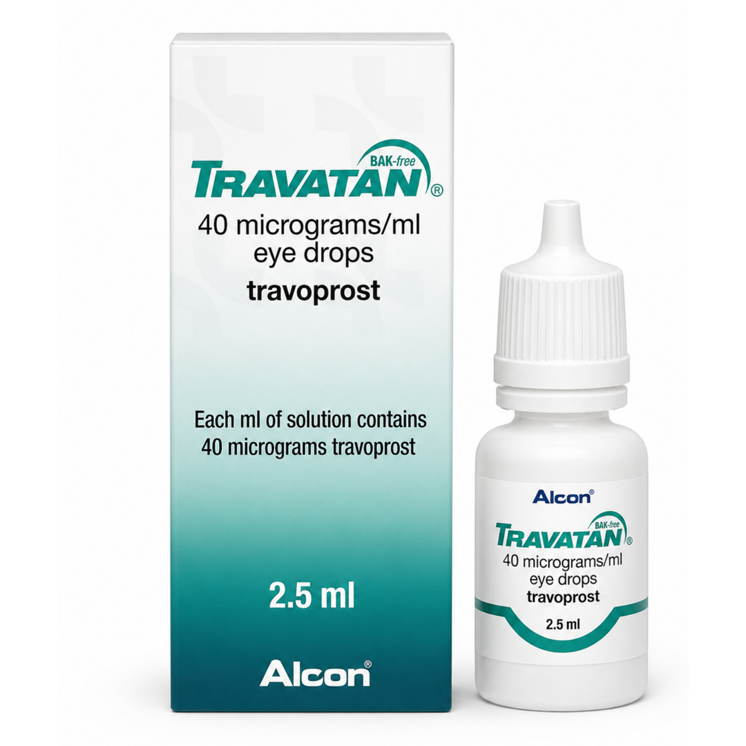 TRAVATAN EYE DROPS 2.5ML – Lusail Pharmacy