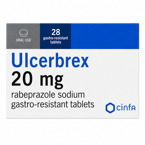 ULCERBREX TABLET 20MG 28PC