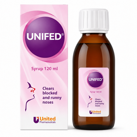 UNIFED SYRUP 120ML