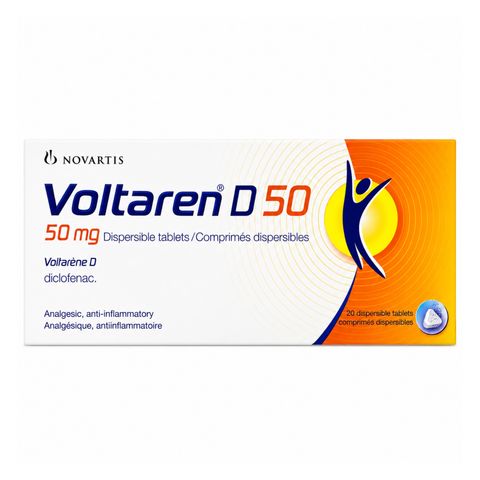 VOLTAREN D 50 TABLETS 20PC