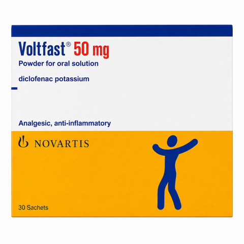 VOLTFAST POWDER 50MG 9 SACHETS