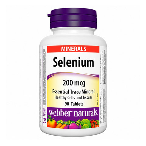 WEBBER NATURAL سيلينيوم 200 مكجم أقراص 90 قرص