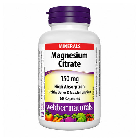 WN MAGNESIUM CITRATE 150MG CAP 60'S