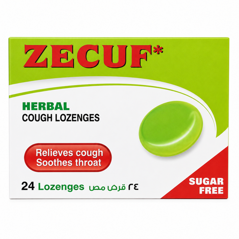ZECUF LOZENGES SUGARFREE 24'S