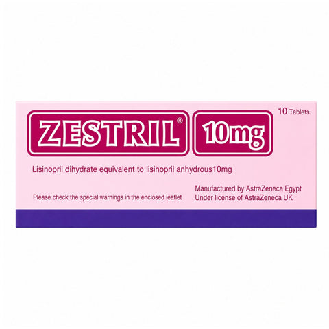 ZESTRIL TABLET 10MG 28 قرص